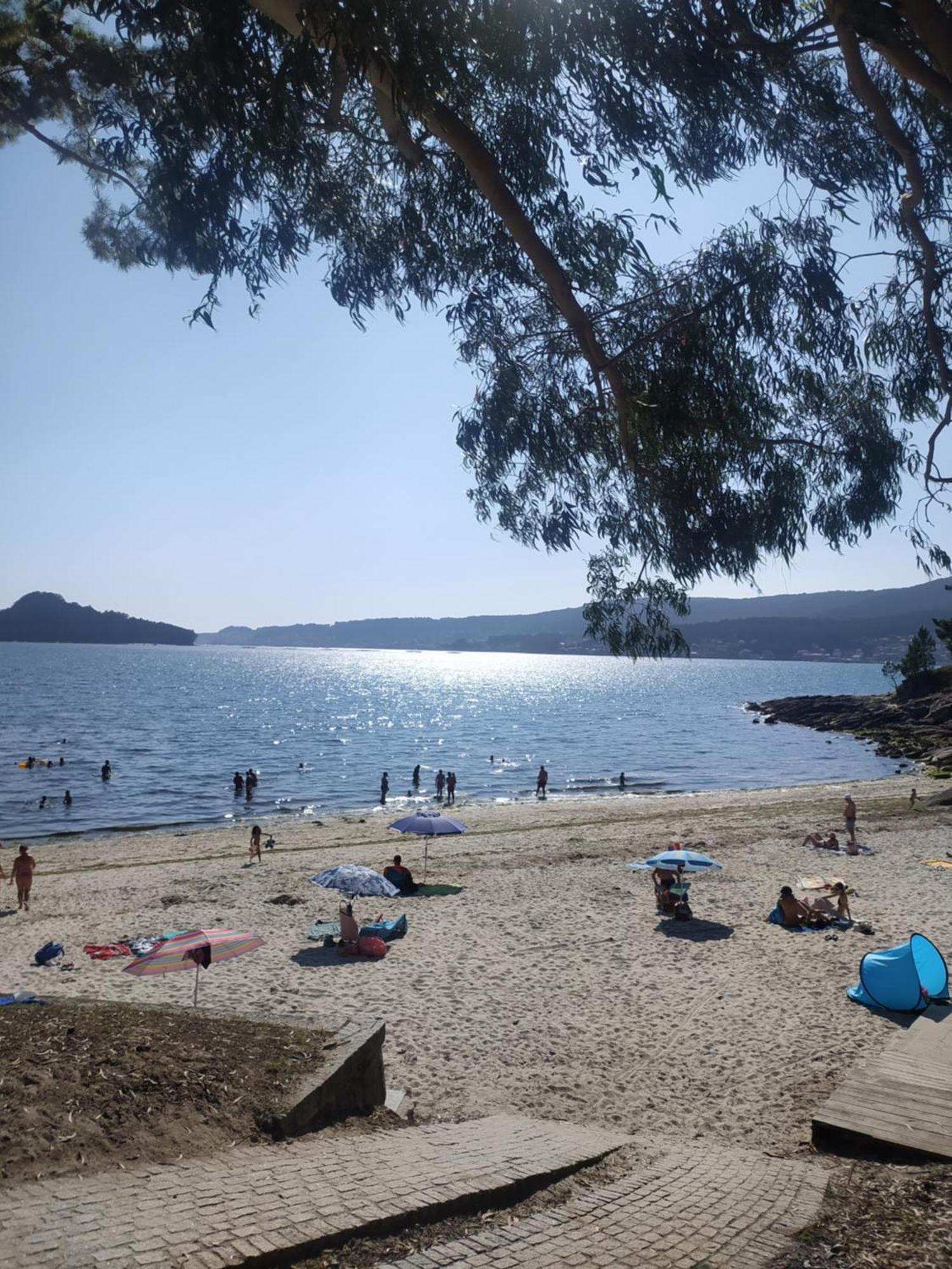 Appartamento Lourido Playa Pontevedra Esterno foto